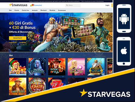 Casino online Starvegas Mobile sper tablet e cellulari