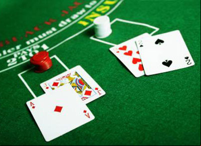 il tavolo del blackjack