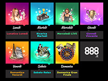 casino 888: promozione Un'Offferta al Giorno