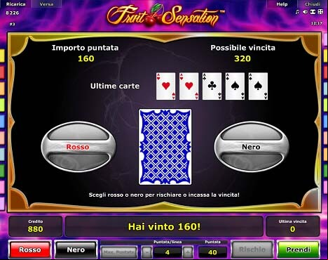funzione rischio
