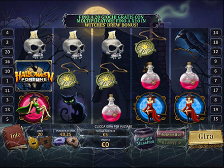 la slot machine Halloween Fortune